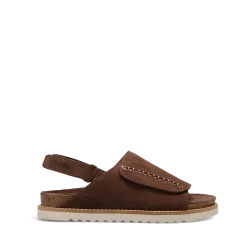 Taos Footwear Cork Support Sandals*Abstract Chocolate Suede