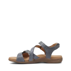 Taos Footwear Soft Support Sandals*Big Time Dark Blue