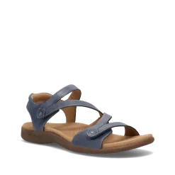 Taos Footwear Soft Support Sandals*Big Time Dark Blue