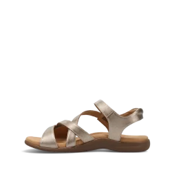 Taos Footwear Soft Support Sandals*Big Time Champagne