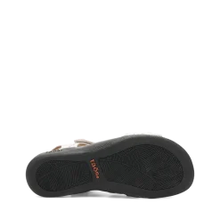 Taos Footwear Soft Support Sandals*Big Time Grey Snake