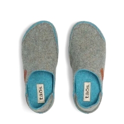Taos Footwear Wool*Convertawool Light Blue/Turquoise