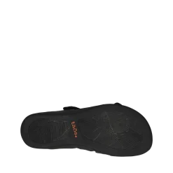 Taos Footwear Soft Support Sandals*Double U Black