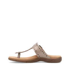 Taos Footwear Soft Support Sandals*Flash Champagne