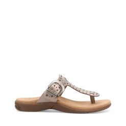 Taos Footwear Soft Support Sandals*Flash Champagne