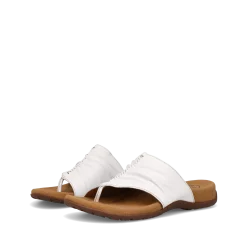 Taos Footwear Soft Support Sandals*Gift 2 Classic White