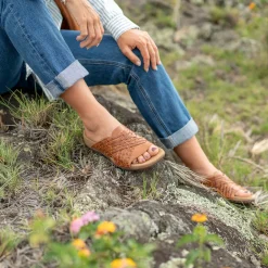 Taos Footwear Soft Support Sandals*Guru Honey