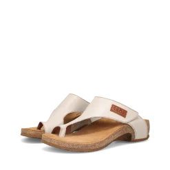 Taos Footwear Cork Support Sandals|Wedge Sandals*Loop Off White