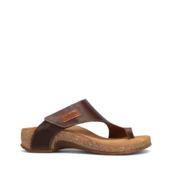 Taos Footwear Cork Support Sandals|Wedge Sandals*Loop Mocha