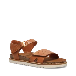Taos Footwear Cork Support Sandals*Modern Caramel
