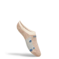 Taos Footwear Accessories*No Show Stars and Stripes Socks Singe Tan/Blue