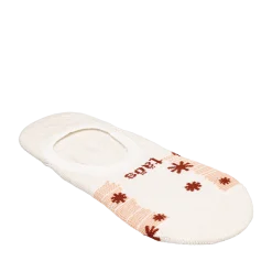 Taos Footwear Accessories*No Show Stars and Stripes Socks Singe White/Peach