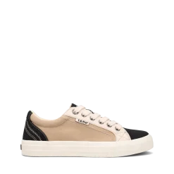 Taos Footwear Canvas|White*Plim Soul Black/Tan Multi