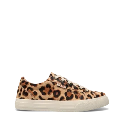 Taos Footwear Walking|White*Plim Soul Lux Leopard Pony Hair