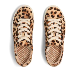 Taos Footwear Walking|White*Plim Soul Lux Leopard Pony Hair