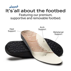Taos Footwear Walking|White*Plim Soul Lux Desert Croc