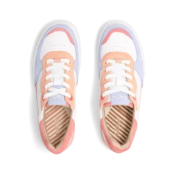 Taos Footwear White|Leather*Pop Soul Peach/Coral Multi