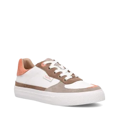 Taos Footwear White|Leather*Pop Soul Walnut/Peach Multi