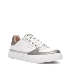 Taos Footwear White|Leather*Pop Soul White Metallic Multi