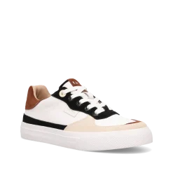 Taos Footwear Walking|White*Pop Soul Black/Brown Multi
