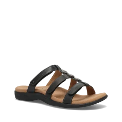 Taos Footwear Soft Support Sandals*Prize 4 Black