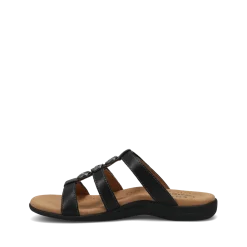 Taos Footwear Soft Support Sandals*Prize 4 Black
