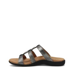 Taos Footwear Soft Support Sandals*Prize 4 Pewter