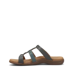 Taos Footwear Soft Support Sandals*Prize 4 Blue Multi