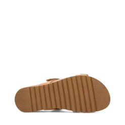 Taos Footwear Cork Support Sandals*Ringslide Caramel