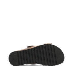 Taos Footwear Cork Support Sandals*Ringslide Mocha