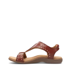Taos Footwear Soft Support Sandals*Show Stopper Cognac
