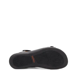 Taos Footwear Soft Support Sandals*Show Stopper Black