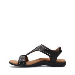Taos Footwear Soft Support Sandals*Show Stopper Black