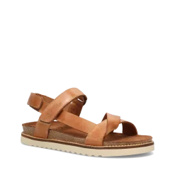 Taos Footwear Cork Support Sandals*Sideways Caramel