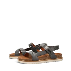 Taos Footwear Cork Support Sandals*Sideways Steel