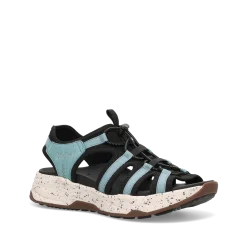 Taos Footwear Active Sandals|Active/Outdoor*Superfly Black/Mineral Blue