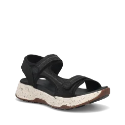 Taos Footwear Active Sandals|Active/Outdoor*Super Side Black Emboss