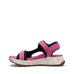 Taos Footwear Active Sandals|Active/Outdoor*Super Side Fuscia Emboss