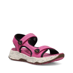 Taos Footwear Active Sandals|Active/Outdoor*Super Side Fuscia Emboss