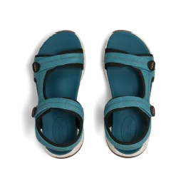 Taos Footwear Active Sandals|Active/Outdoor*Super Side Teal Emboss