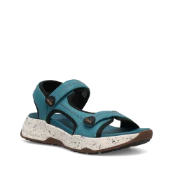 Taos Footwear Active Sandals|Active/Outdoor*Super Side Teal Emboss