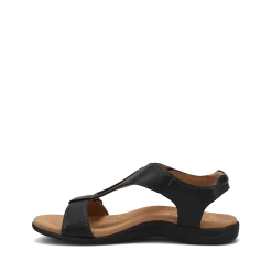 Taos Footwear Soft Support Sandals*The Show Black