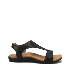 Taos Footwear Soft Support Sandals*The Show Black