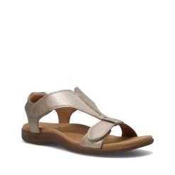 Taos Footwear Soft Support Sandals*The Show Champagne