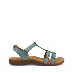 Taos Footwear Soft Support Sandals*Trophy 2 Teal