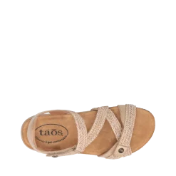 Taos Footwear Cork Support Sandals|Wedge Sandals*Trulie Stone
