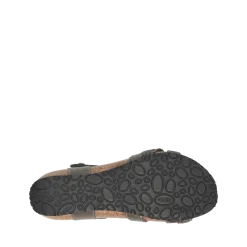 Taos Footwear Cork Support Sandals|Wedge Sandals*Trulie Dark Grey