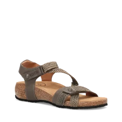 Taos Footwear Cork Support Sandals|Wedge Sandals*Trulie Dark Grey