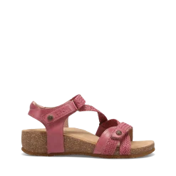Taos Footwear Cork Support Sandals|Wedge Sandals*Trulie Pink