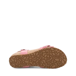 Taos Footwear Cork Support Sandals|Wedge Sandals*Trulie Pink